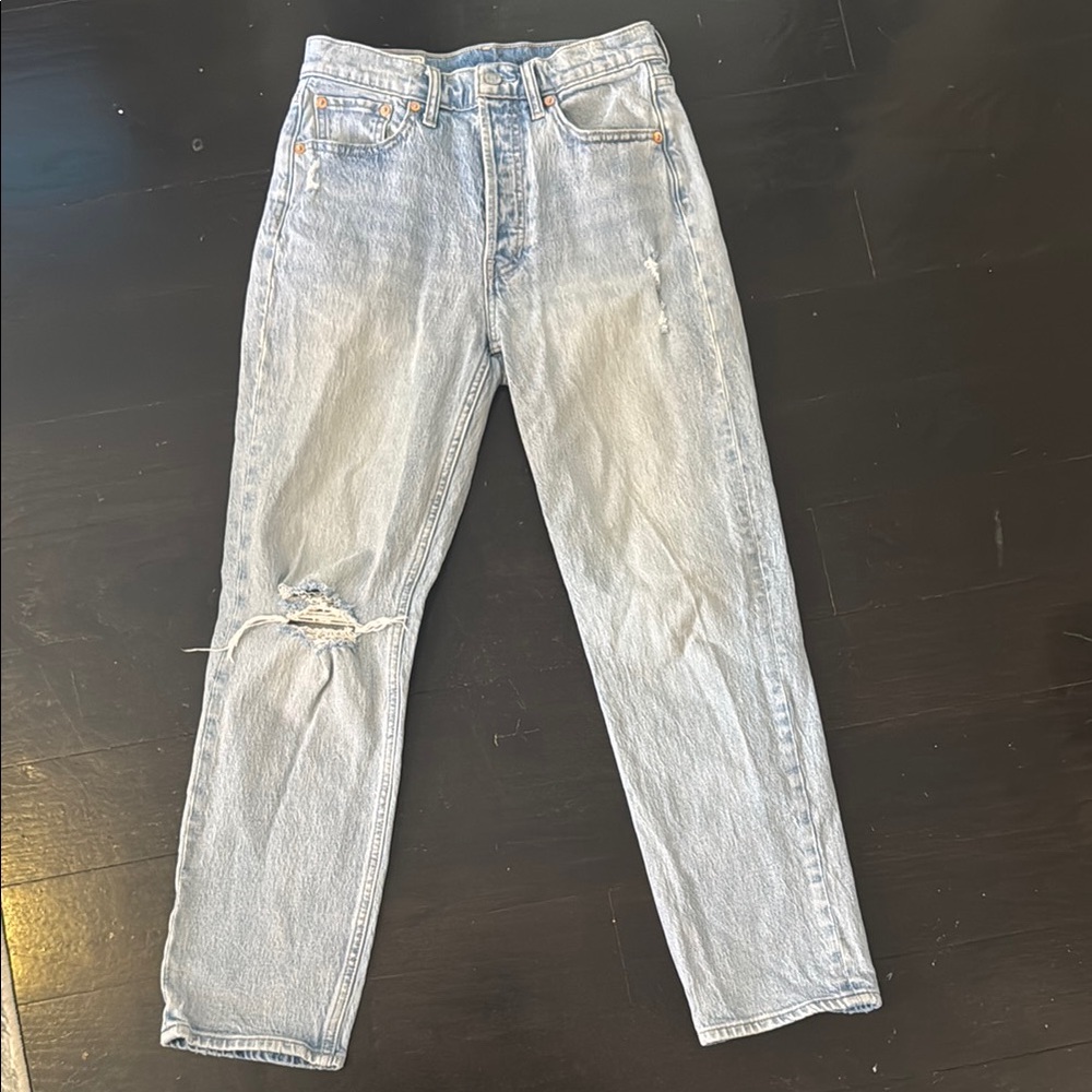 Gap denim cheeky straight leg